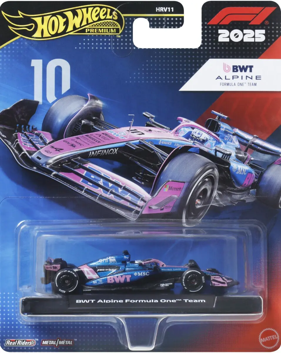 Hot Wheels Premium Formula 1 Alpine - Pierre Gasly
