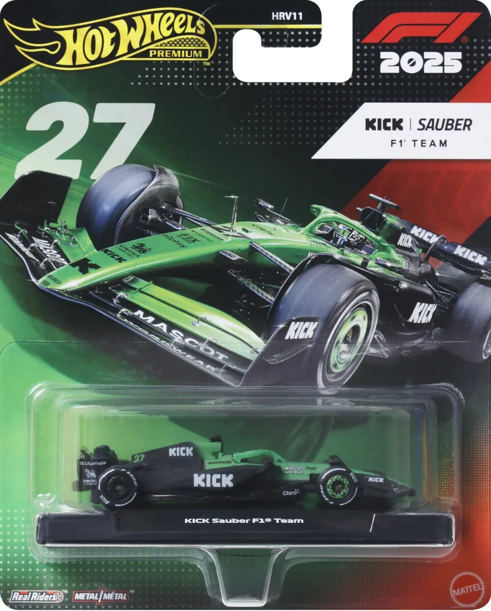 Hot Wheels Premium Formula 1 Sauber - Nico Hulkenberg