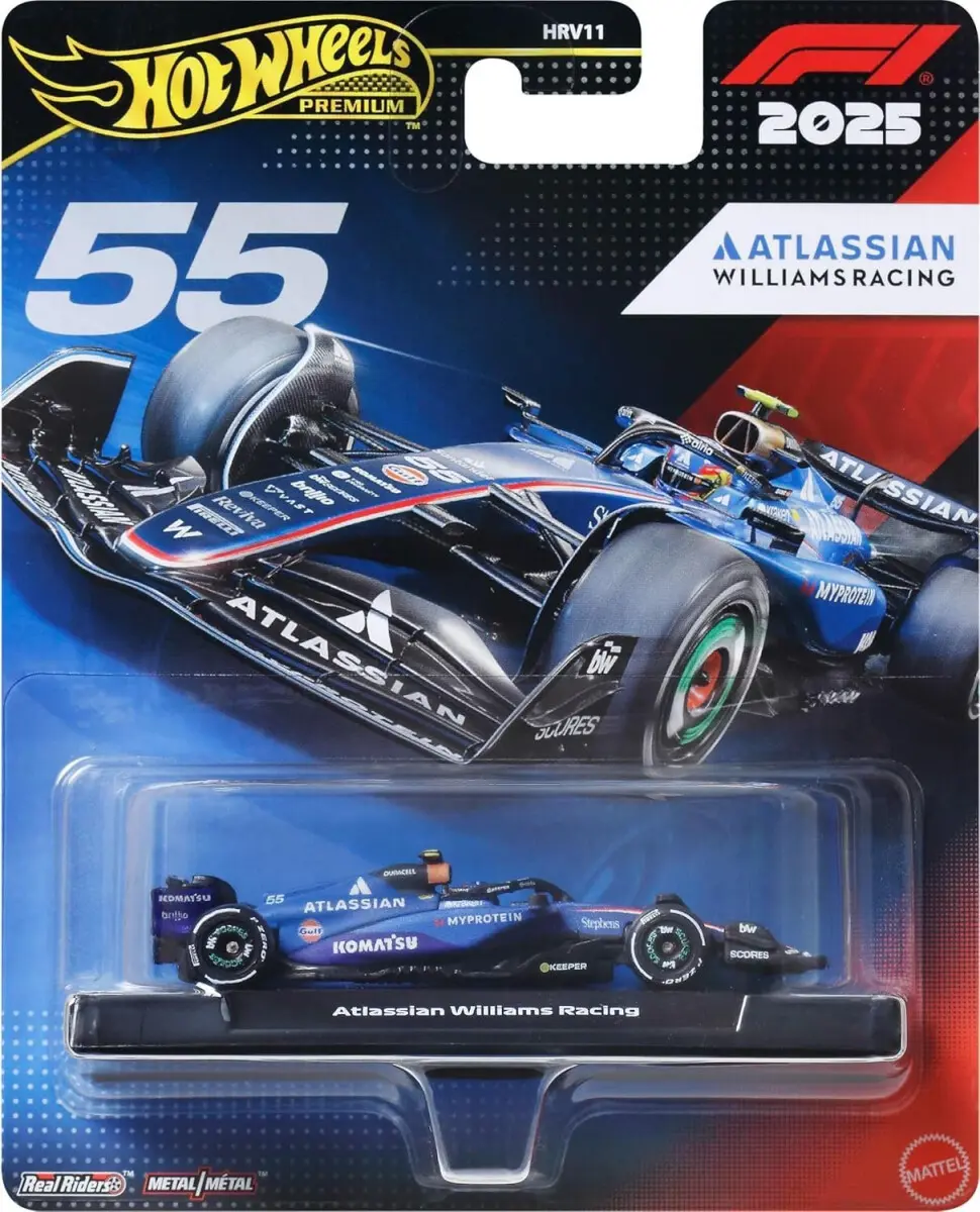 Hot Wheels Premium Formula 1 Williams - Carlos Sainz #55