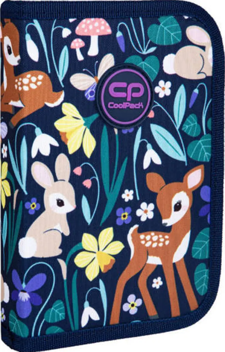 Jednokomorový penál bez vybavení Coolpack Clipper Oh My Deer