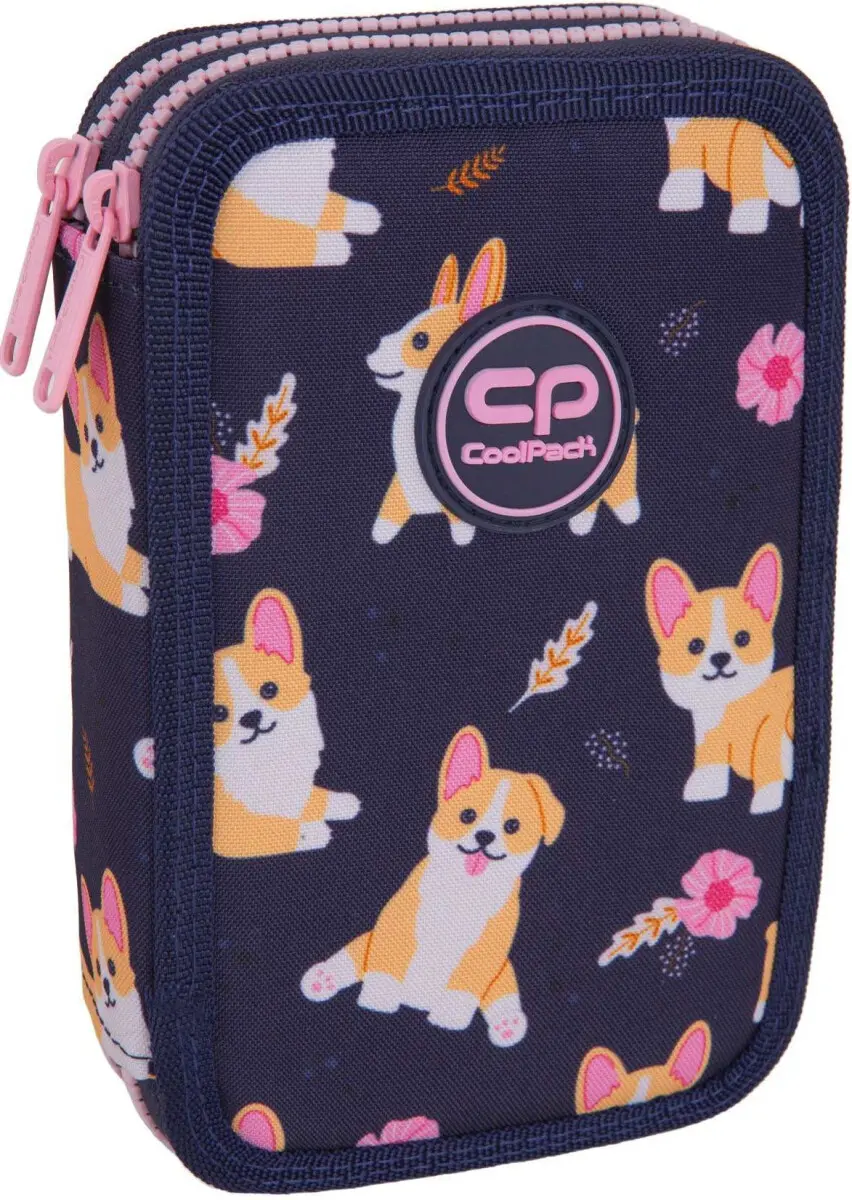 Penál 2-komorové s vybavením Coolpack Jumper 2 Elisabeth