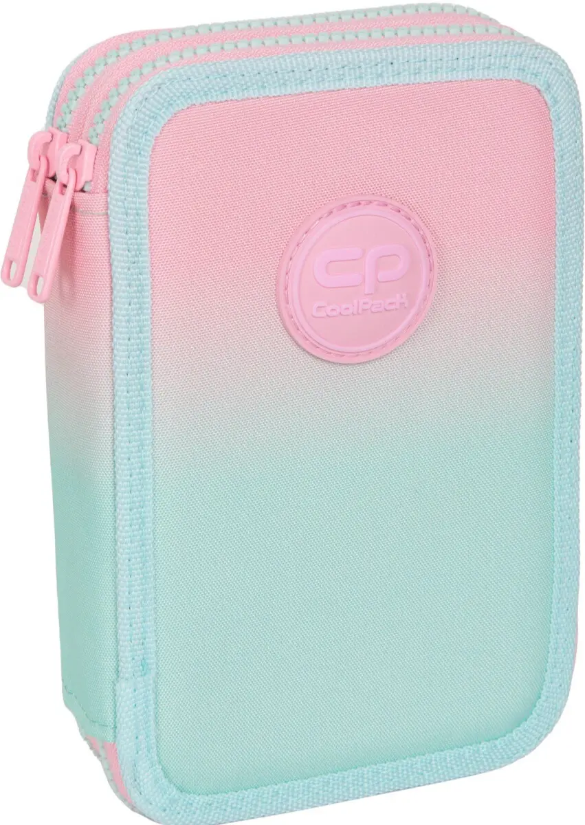 Penál 2-komorové s vybavením Coolpack Jumper 2 gradient strawberry