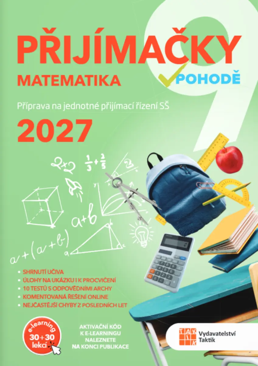 Přijímačky 9 Matematika + E-learning 2027 - Robert Weinlich, Blanka Matasová, Alena Fridrichová