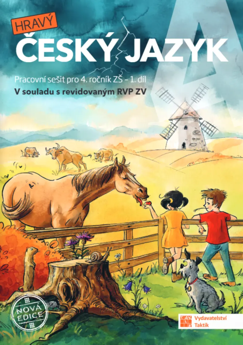 Hravý český jazyk 4 - pracovní sešit 1. díl - nová edice - Marcela Puldová