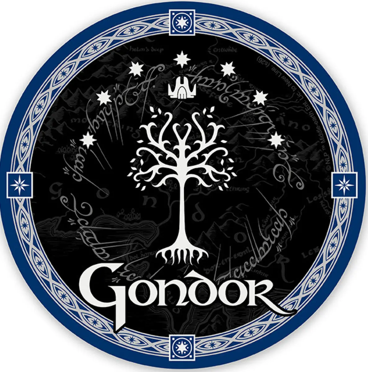 LORD OF THE RINGS - Keramický podtácek "Gondor"