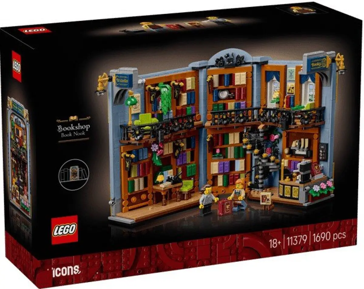 LEGO® Icons 11379 Knižní zarážka: Knihkupectví