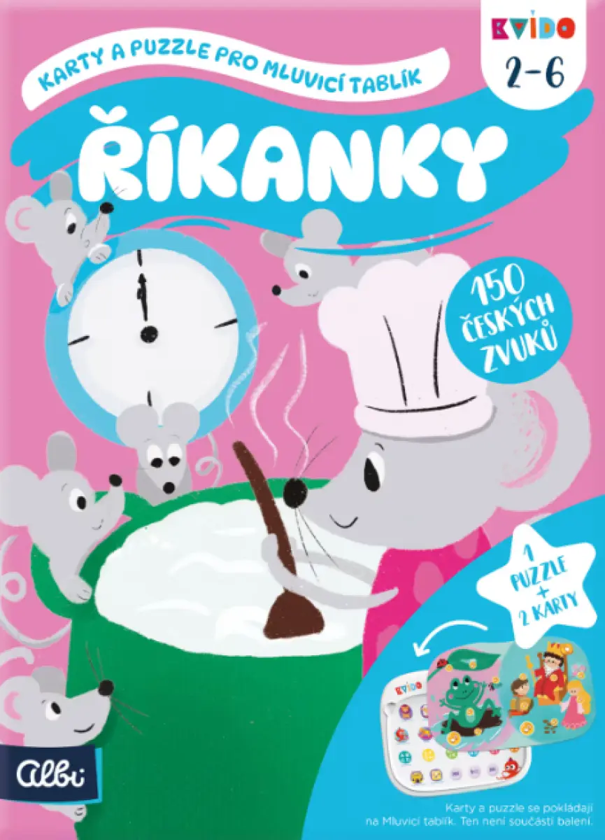 Říkanky 2: Karty a puzzle pro Mluvicí tablík 2 | Neuveden