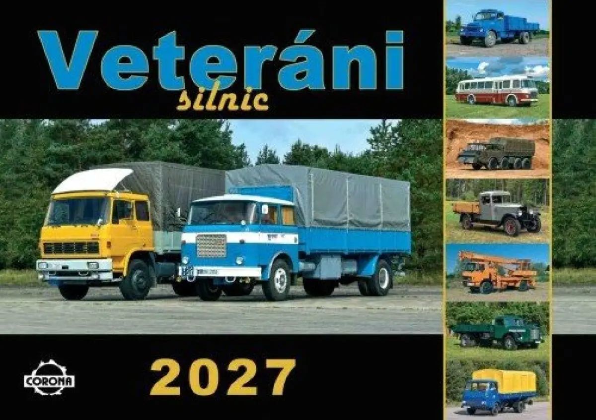 Kalendář 2027 - Veteráni silnic - Jan Šmíd
