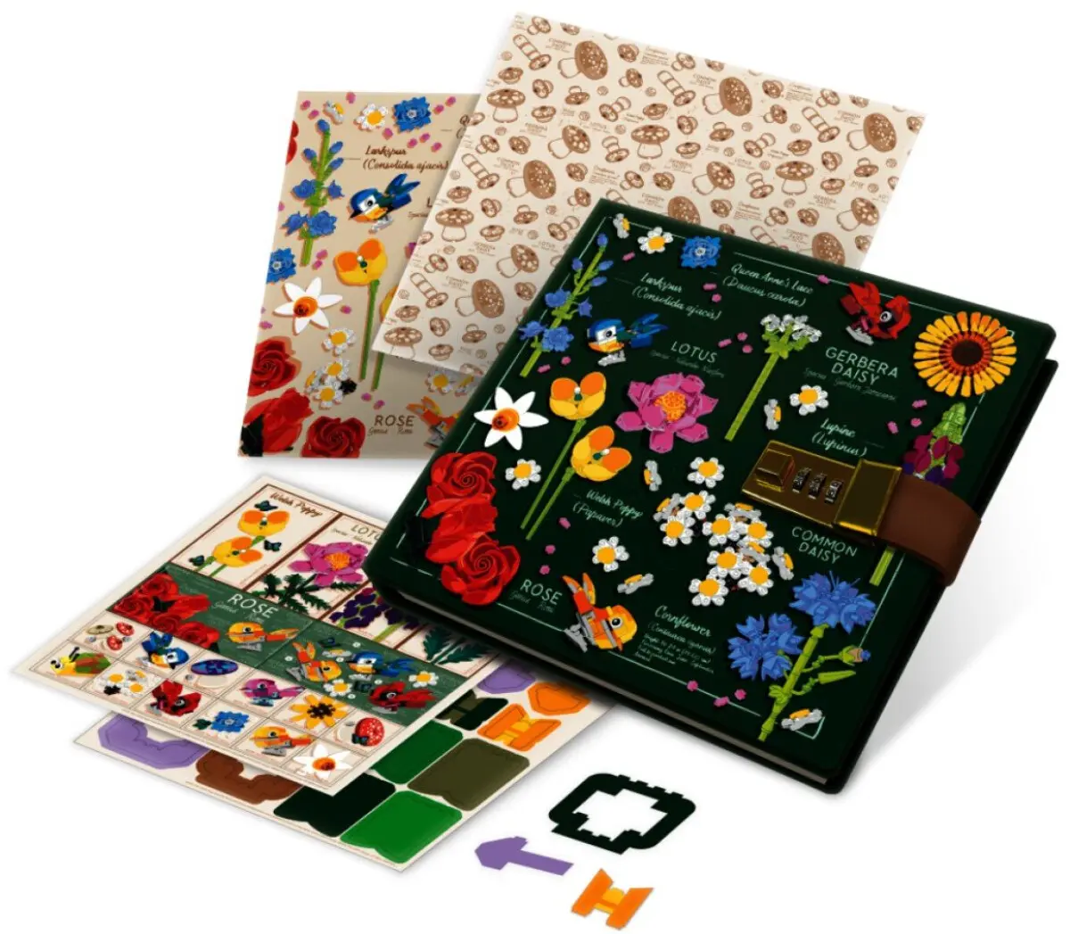 LEGO Botanicals - dárková sada s deníkem