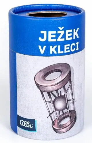 Albi ježek v kleci
