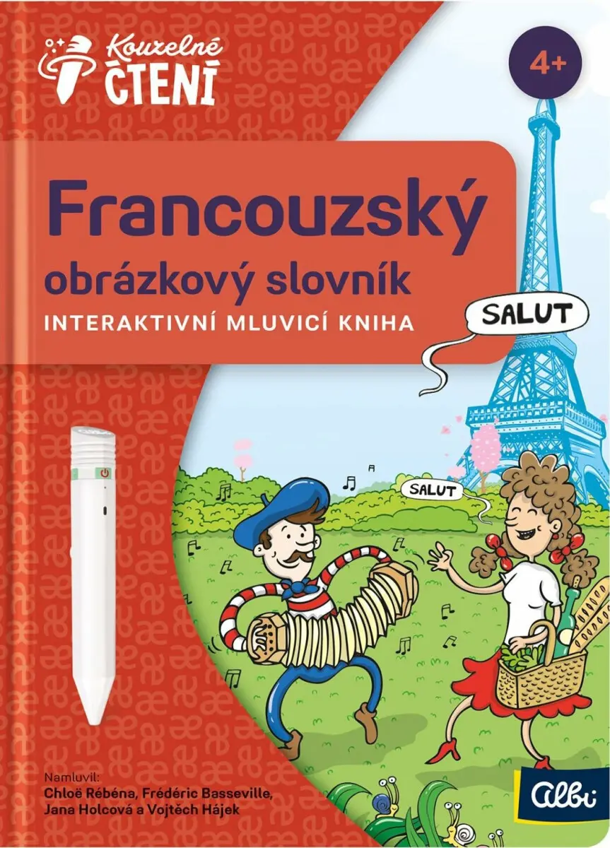 Albi Kouzelné čtení Kniha Francouzský obr. slovník