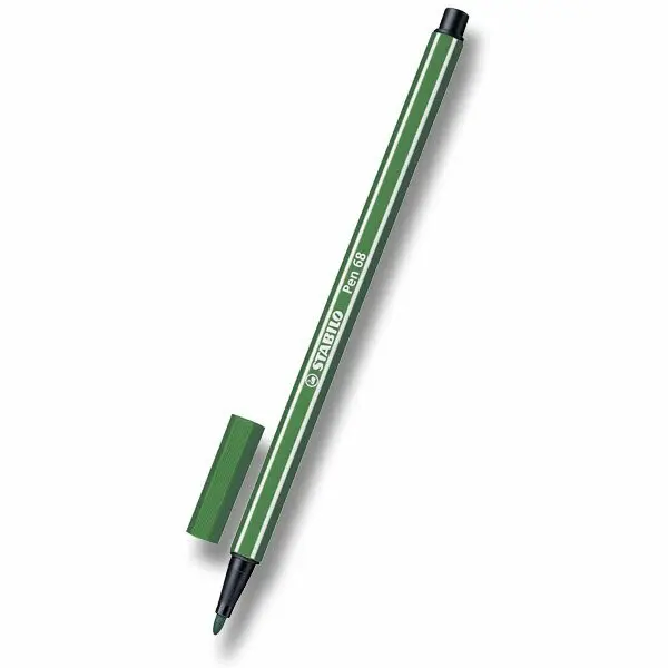 Fix Stabilo Pen 68 – 63 olivová zelená
