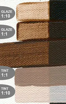 Akryl Golden Fluid 30ml – 2035 Burnt Umber Light