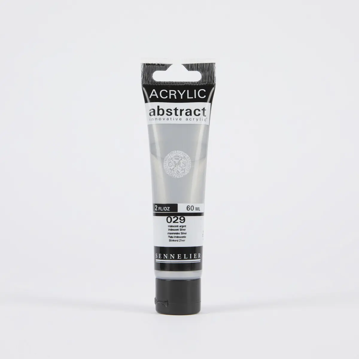Akrylová barva Abstract Sennelier - 029 Iridescent Silver, 60 ml