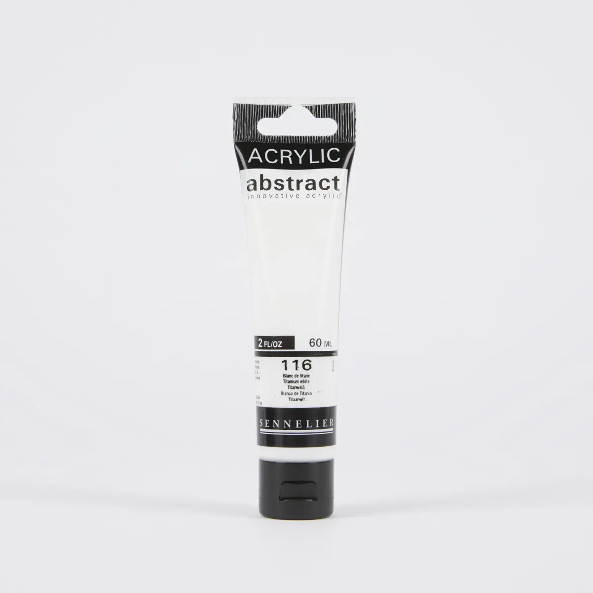 Akrylová barva Abstract Sennelier - 116 Titanium White, 60 ml