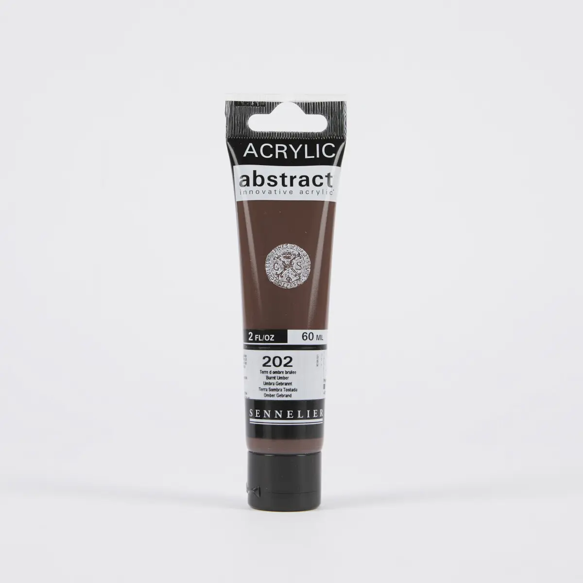 Akrylová barva Abstract Sennelier - 202 Burnt Umber, 60 ml