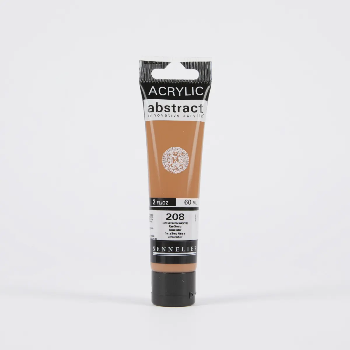 Akrylová barva Abstract Sennelier - 208 Raw Sienna, 60 ml
