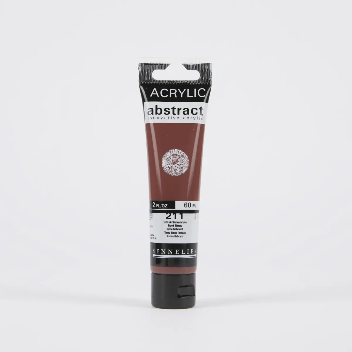 Akrylová barva Abstract Sennelier - 211 Burnt Sienna, 60 ml