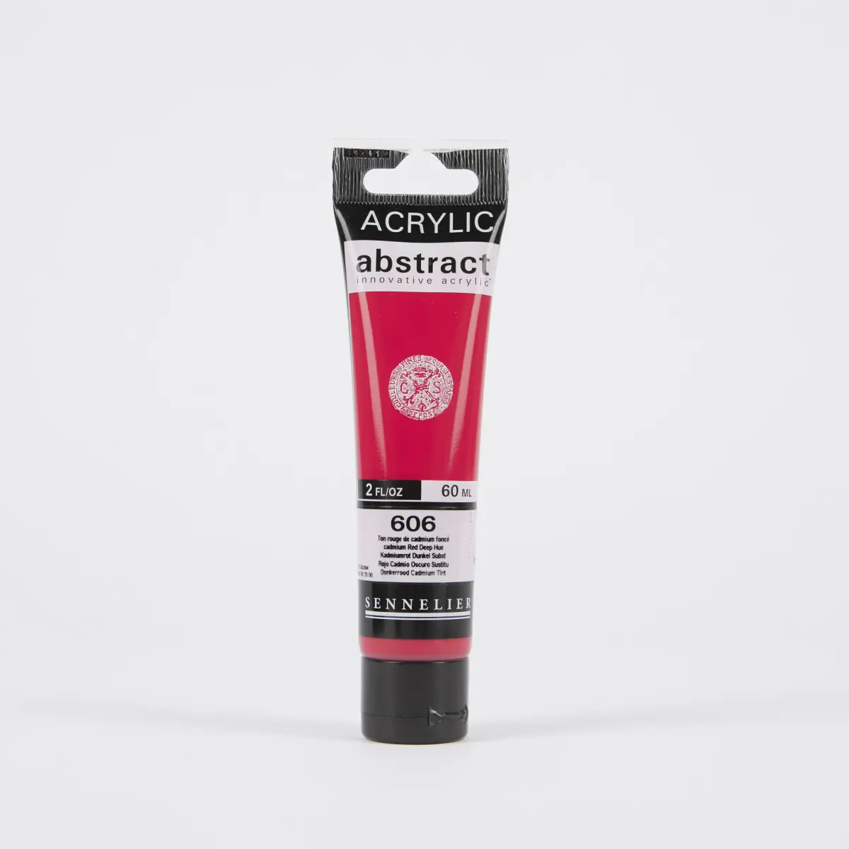 Akrylová barva Abstract Sennelier - 606 Cadmium Red Deep Hue, 60 ml