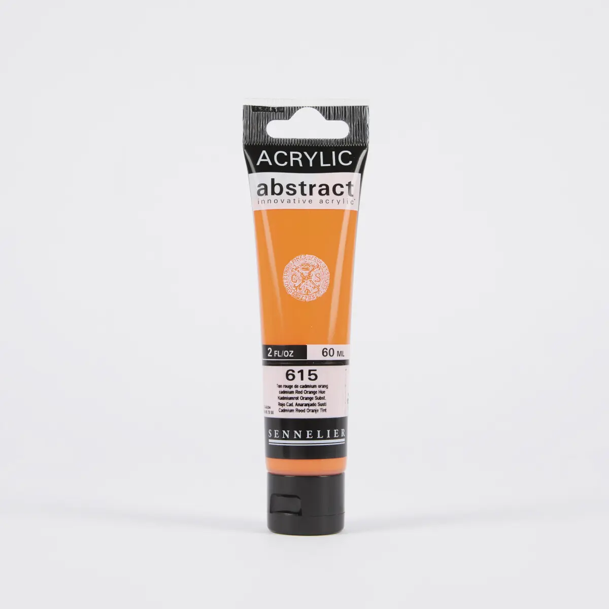 Akrylová barva Abstract Sennelier - 615 Cadmium Red Orange Hue, 60 ml