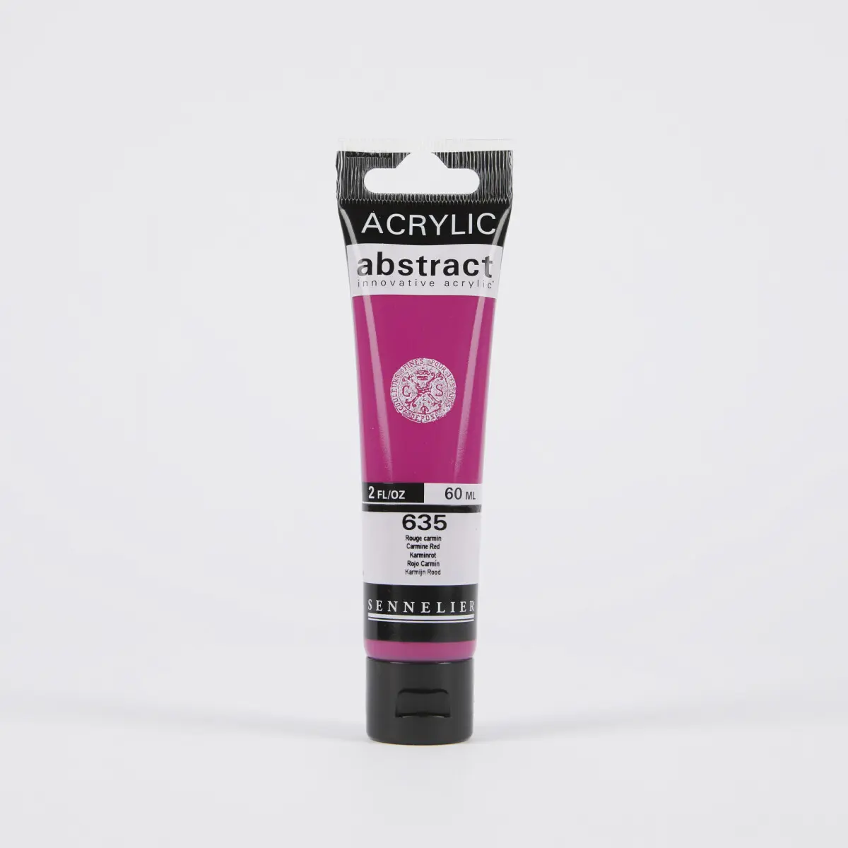 Akrylová barva Abstract Sennelier - 635 Carmine Red, 60 ml