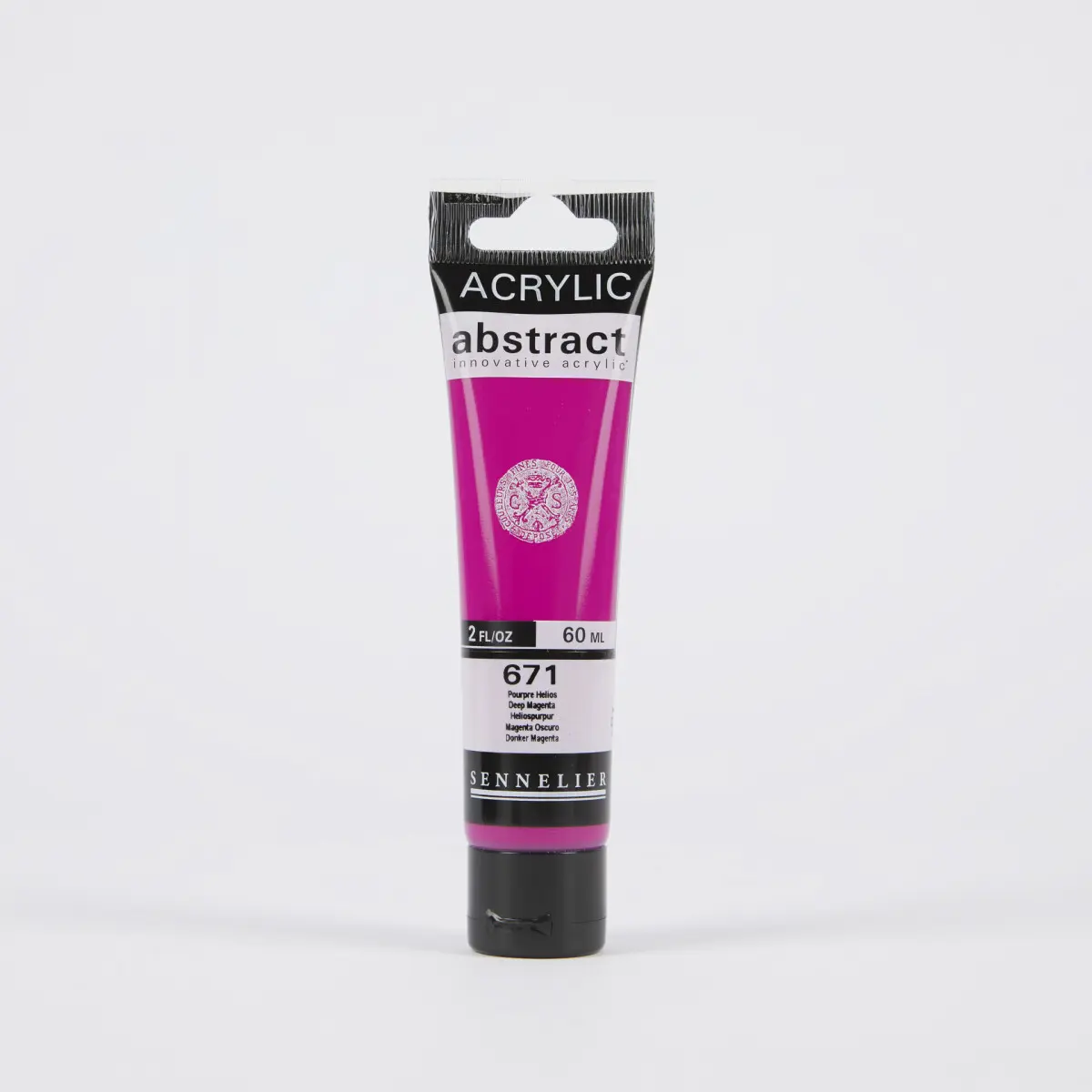 Akrylová barva Abstract Sennelier - 671 Deep Magenta, 60 ml