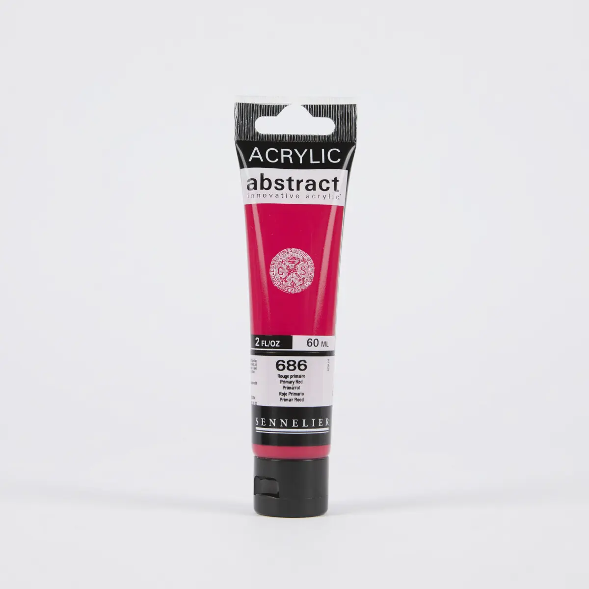 Akrylová barva Abstract Sennelier - 686 Primary Red, 60 ml