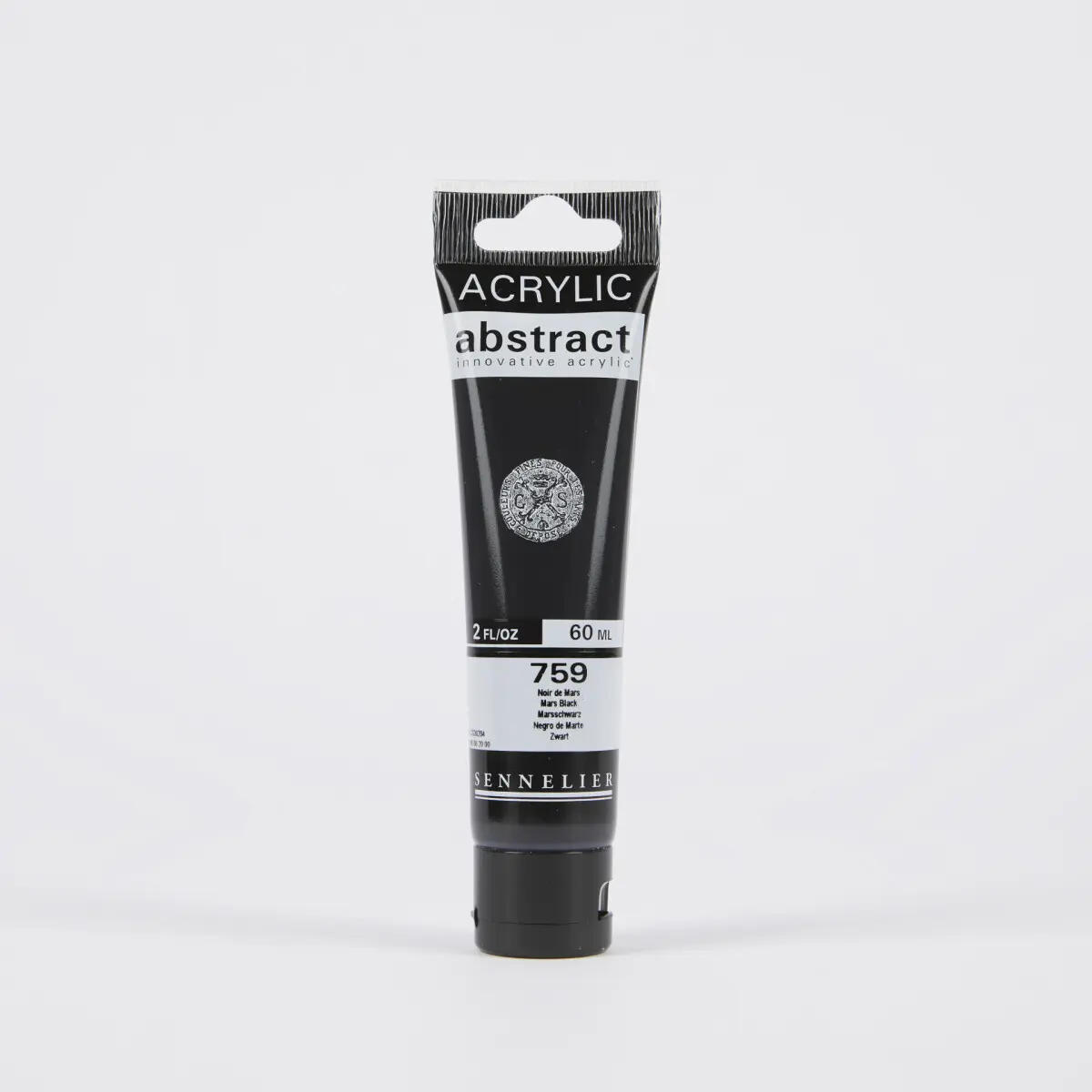 Akrylová barva Abstract Sennelier - 759 Mars Black, 60 ml