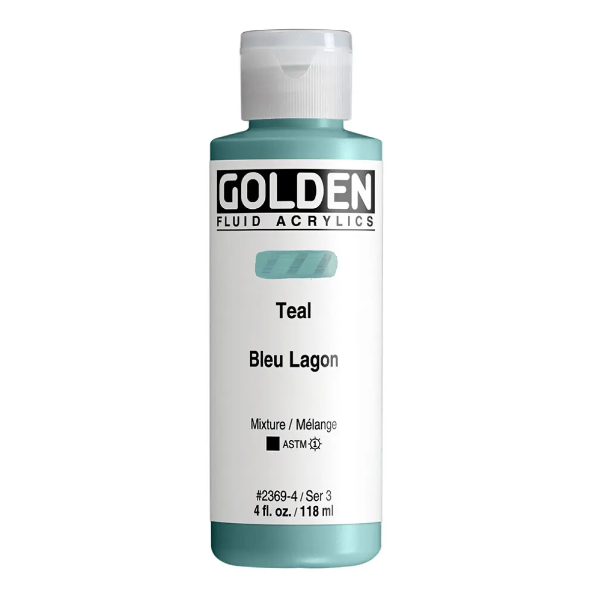 Akrylová barva Golden Fluid 118 ml - Teal 2369