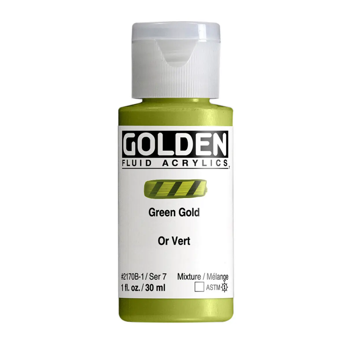 Akryl Golden Fluid 30ml – 2170 Green Gold
