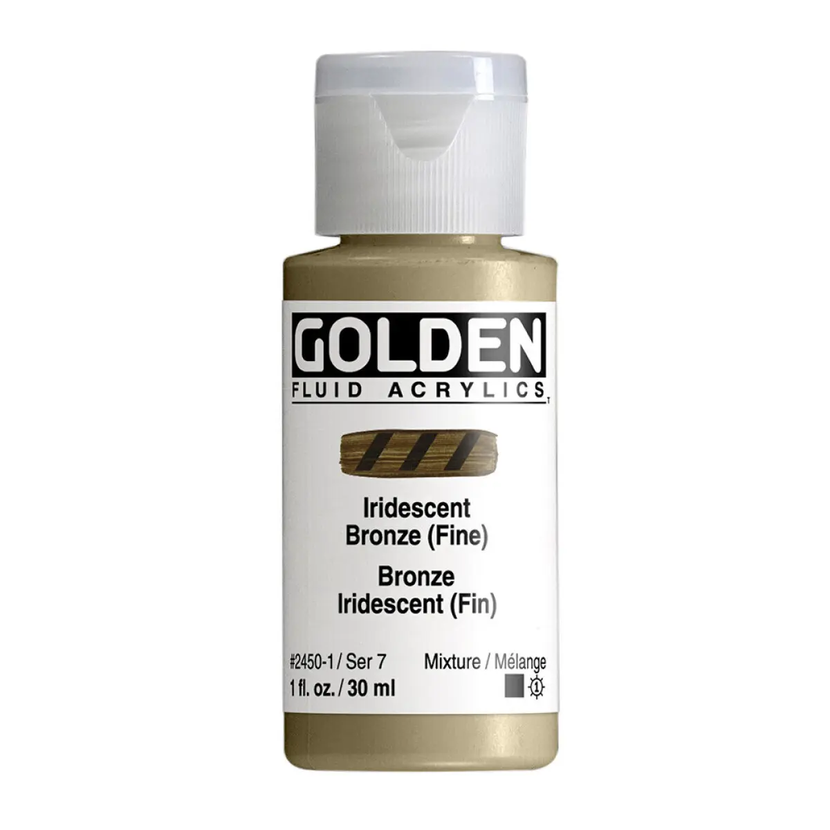 Akrylová barva Golden Fluid 30 ml - Iridescent Bronze (Fine) 2450