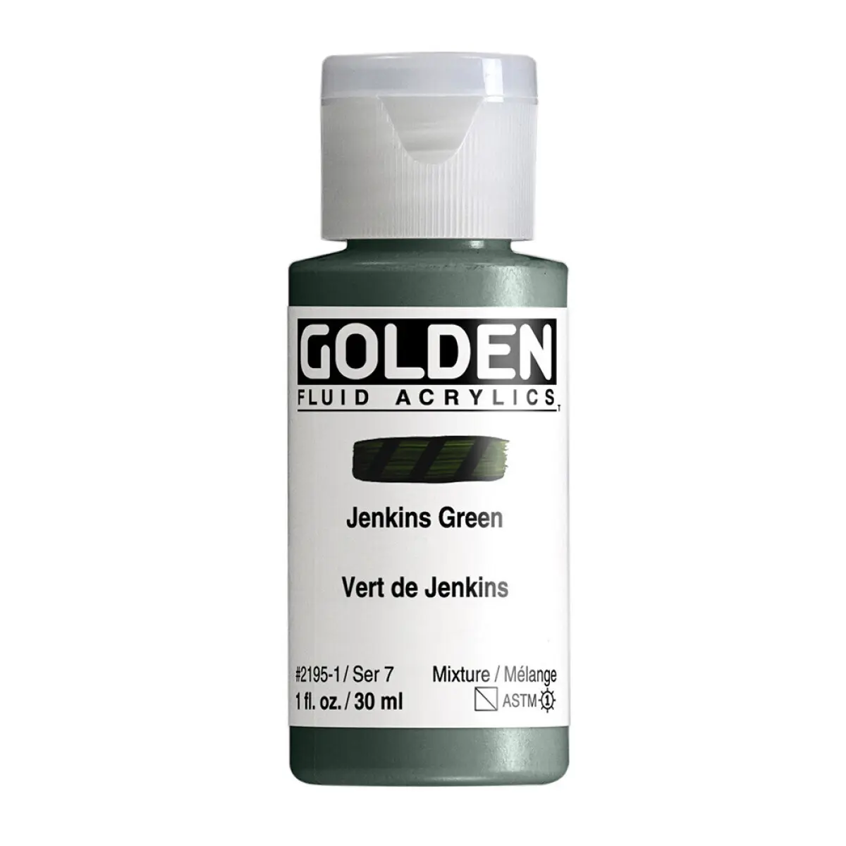 Akryl Golden Fluid 30ml – 2195 Jenkins Green