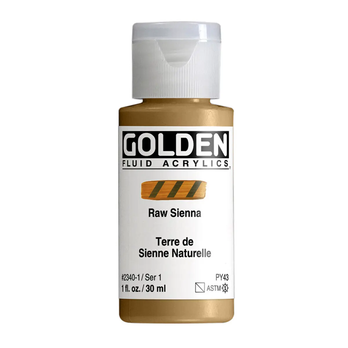 Akryl Golden Fluid 30ml – 2340 Raw Sienna