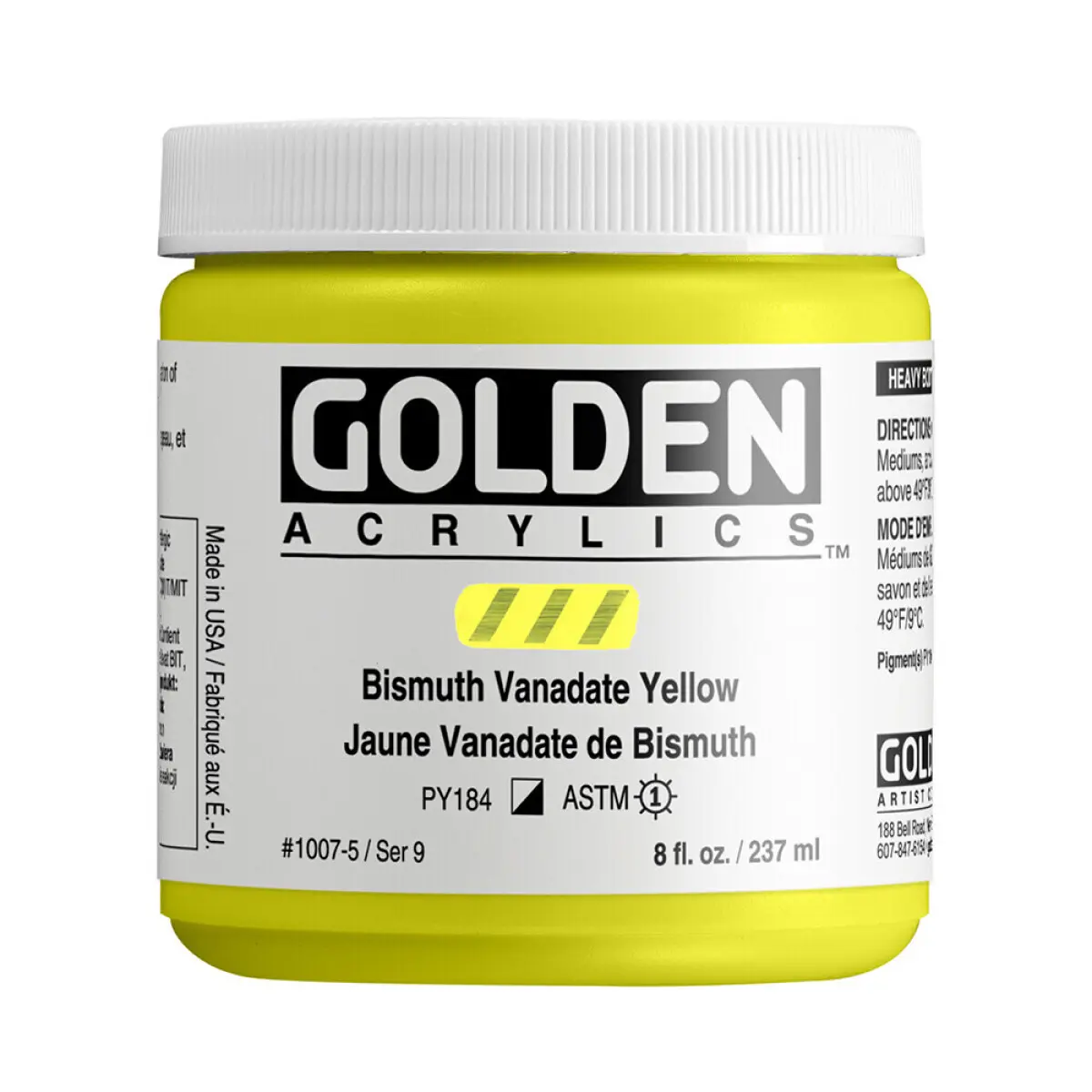 Akryl Golden HB 237ml – 1007 Bismuth Vanadate Yellow