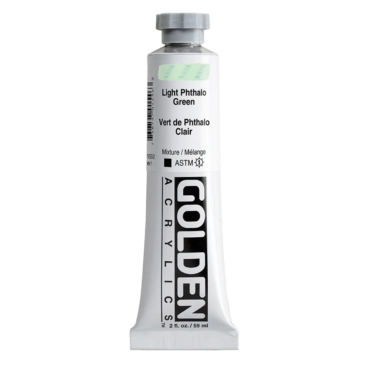 Akrylová barva Golden Heavy Body 59 ml - Light Phthalo Green 1578