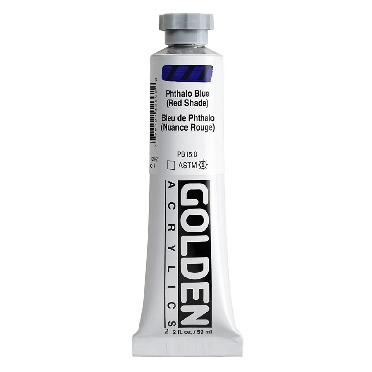 Akryl Golden HB 59ml – 1260 Phthalo Blue (Red Shade)