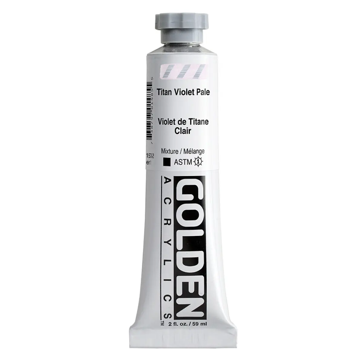 Akrylová barva Golden Heavy Body 59 ml - Titan Violet Pale 1573
