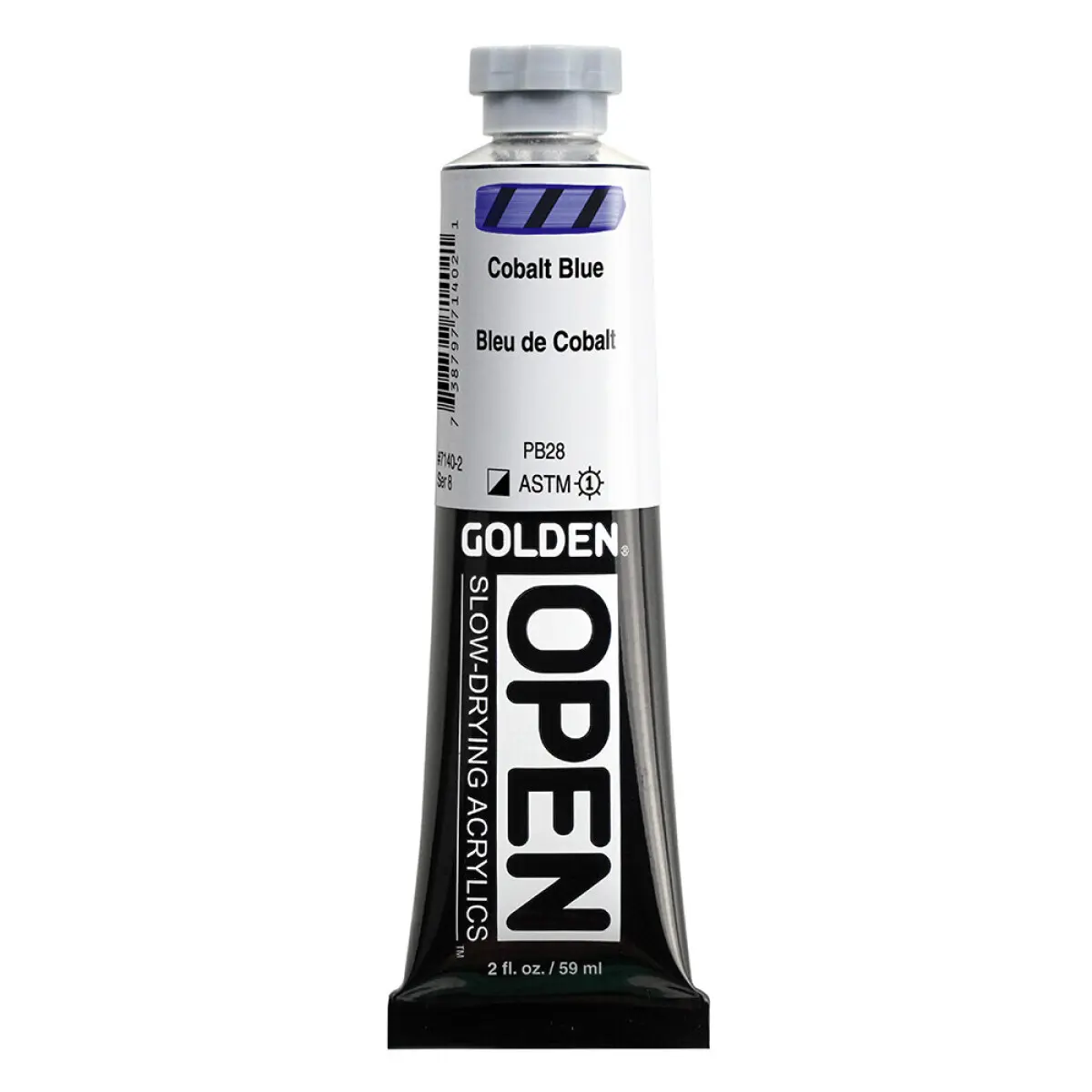 Akrylová barva Golden Open Slow Drying 59 ml - Cobalt Blue 7140