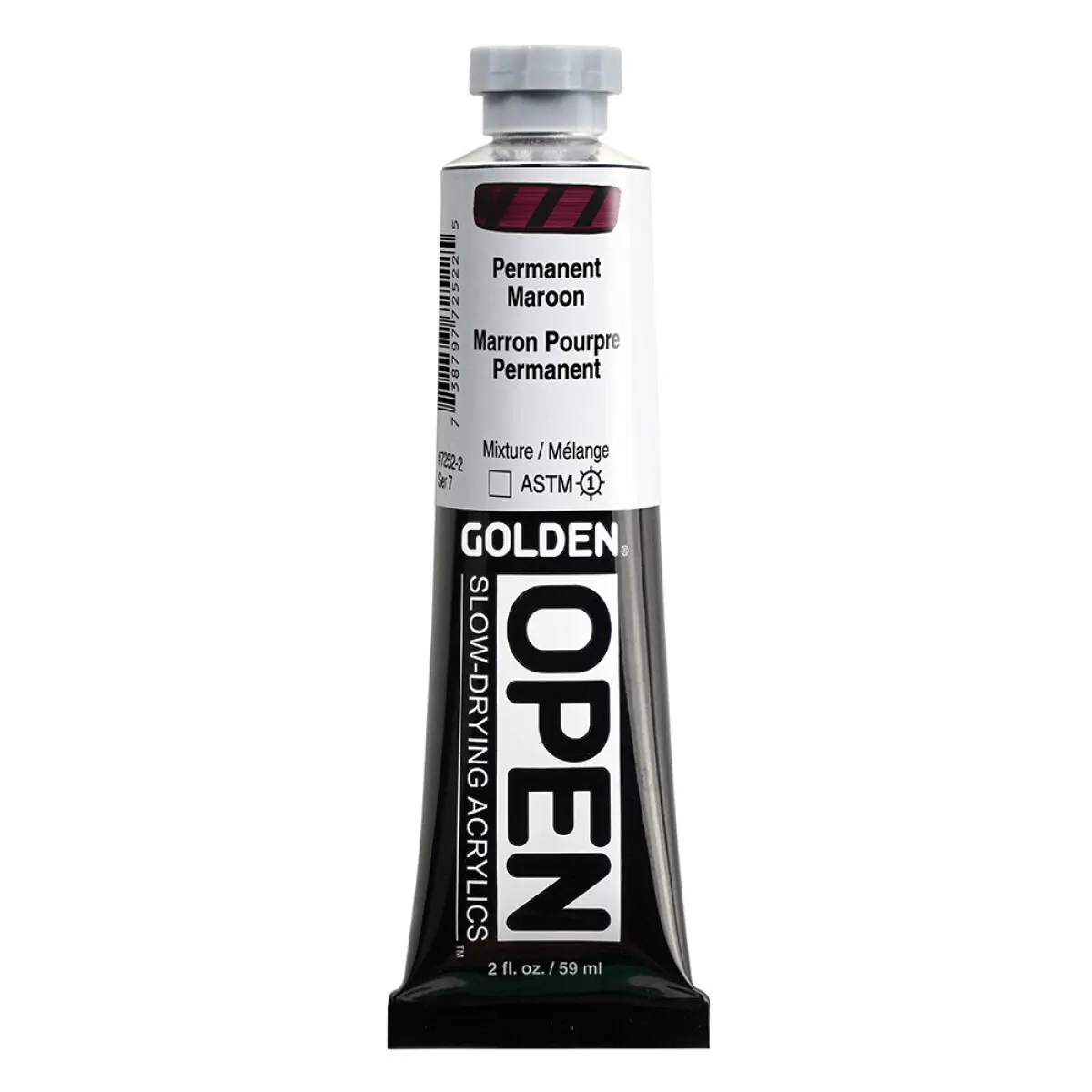 Akryl Golden Open 59ml – 7252 Permanent Maroon