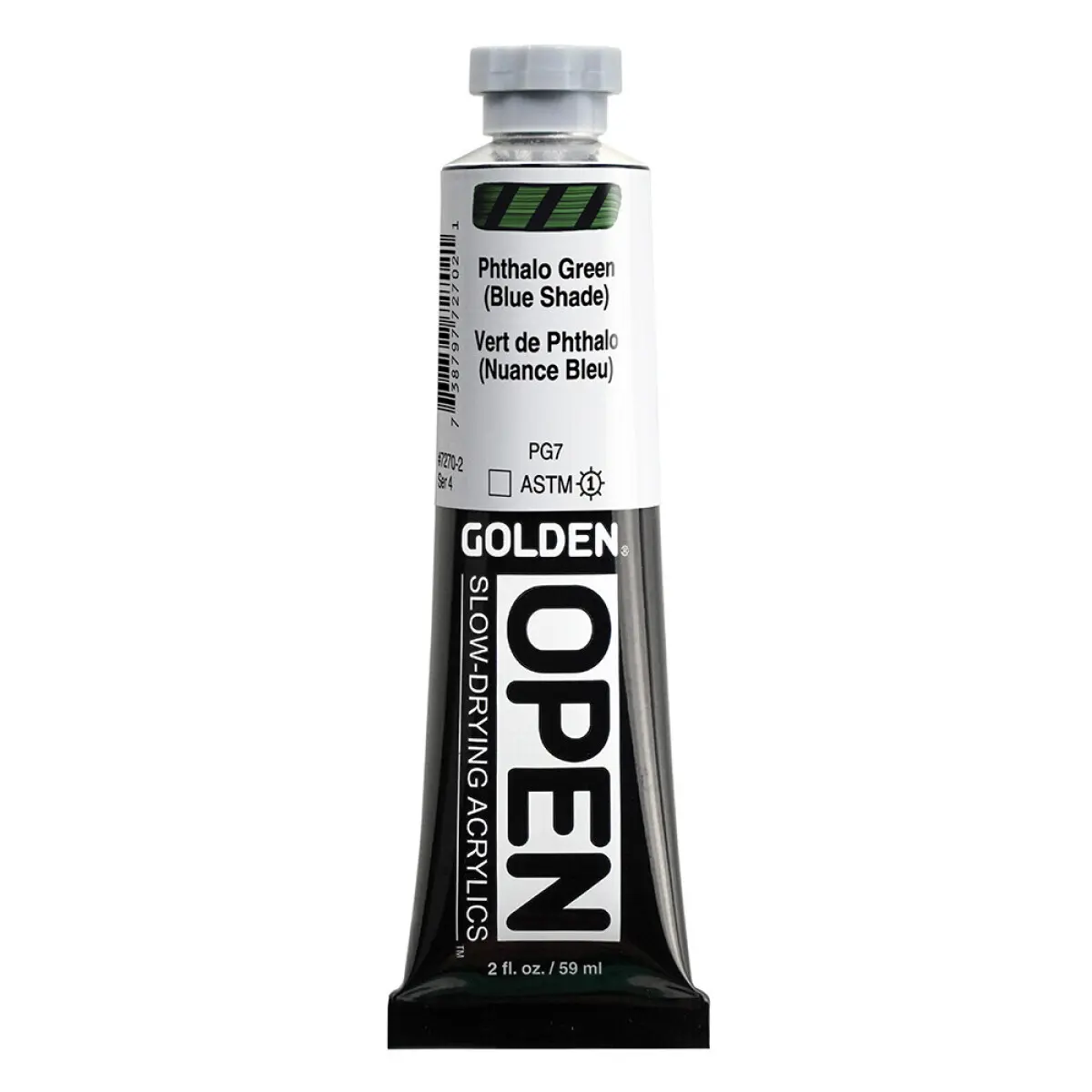 Akryl Golden Open 59ml – 7270 Phthalo Green (Blue Shade)