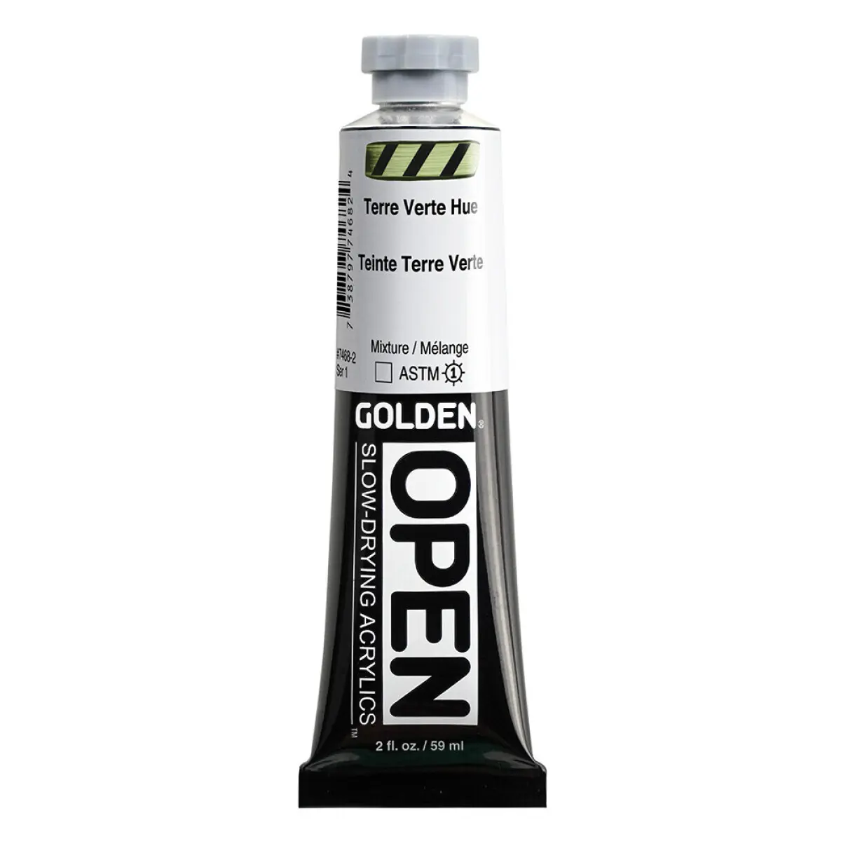 Akryl Golden Open 59ml – 7468 Terre Verte Hue