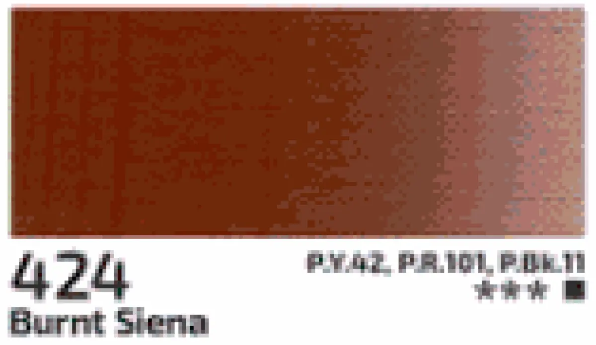 Akrylová barva Rosa 75ml – 424 burnt siena