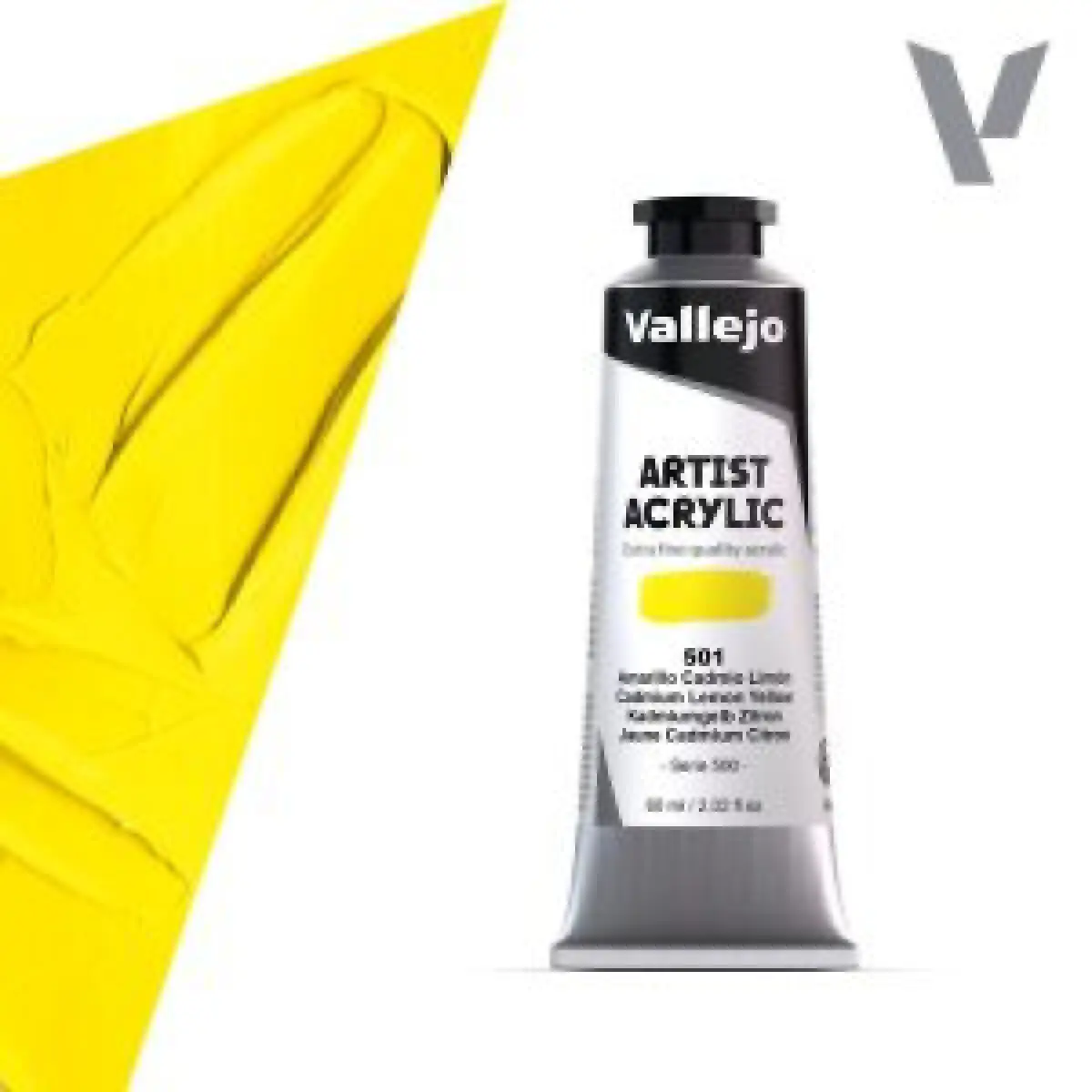 Akrylová barva Vallejo Artist 60ml – 427 Primary Yellow