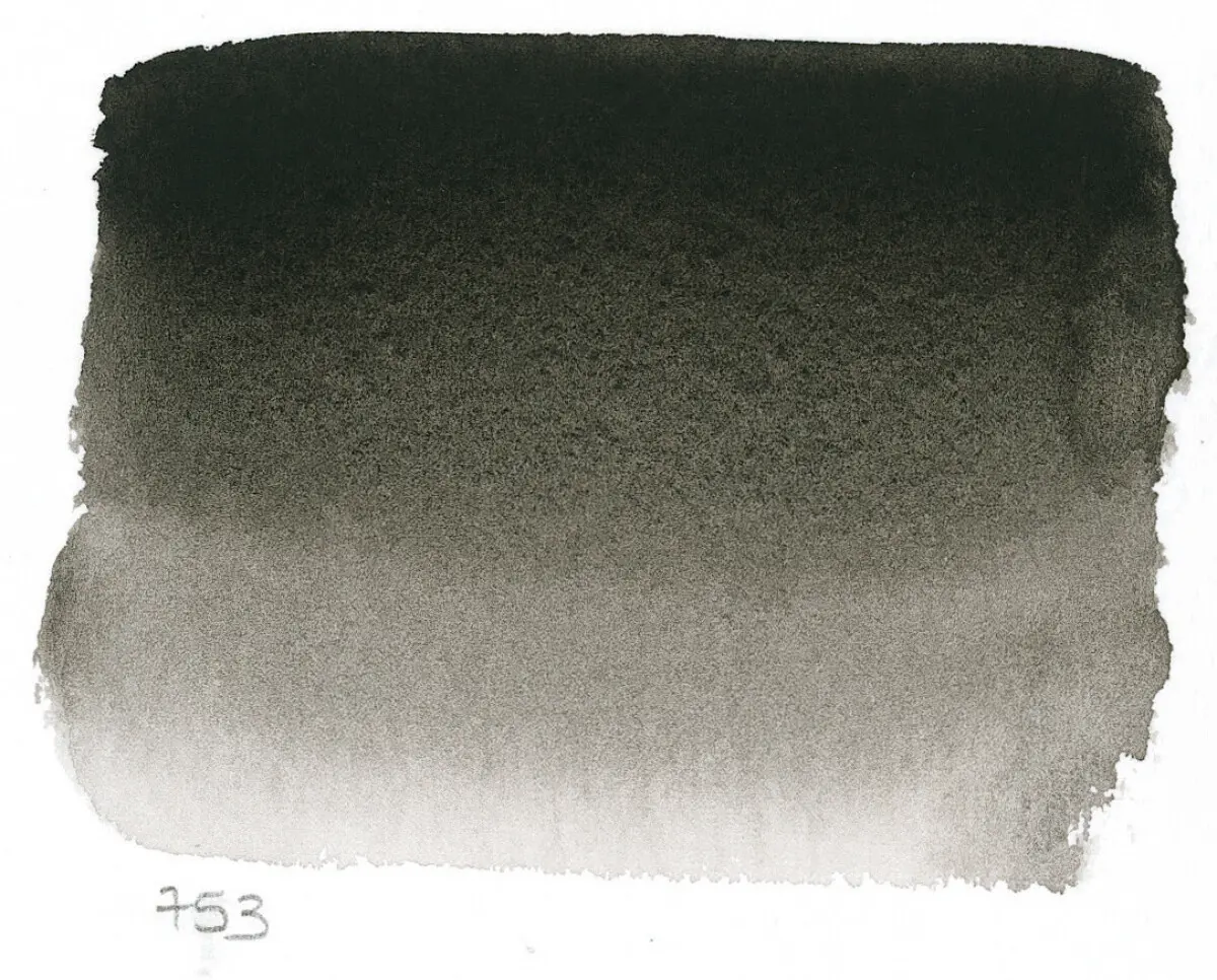 Akvarel v tubě 10 ml 753 S1 Lamp Black