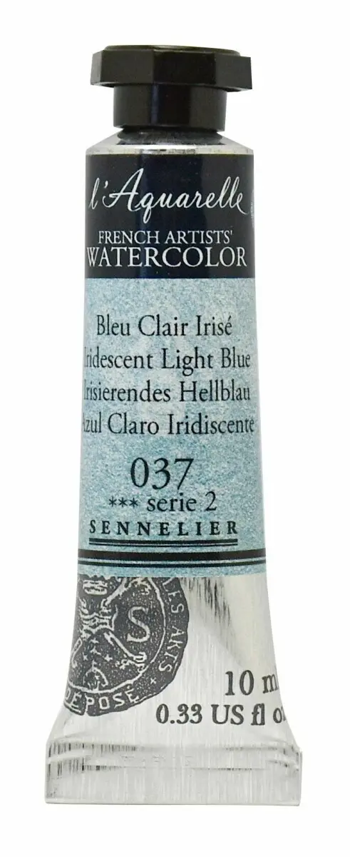 Akvarelová barva Sennelier 10ml – 37 Iridescent Light Blue