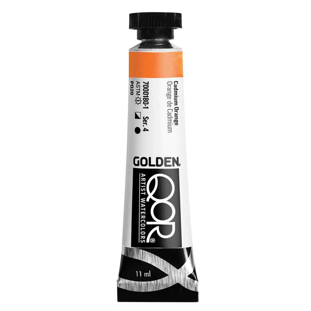 Akvarelová barva Golden QoR 11 ml - Cadmium Orange 0180