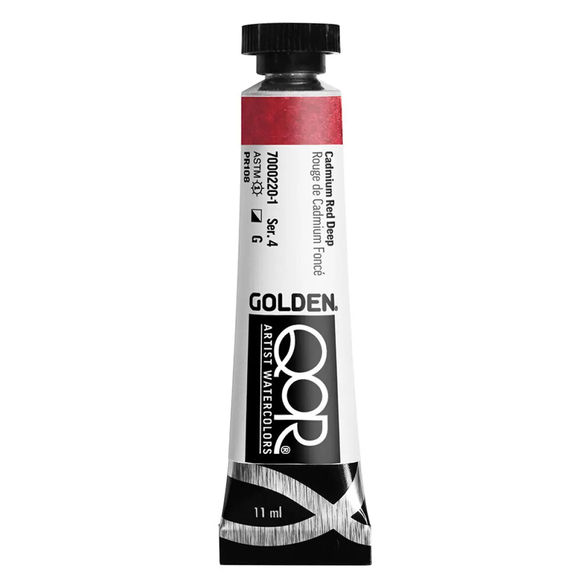 Akvarelová barva QoR 11ml – 220 Cadmium Red Deep