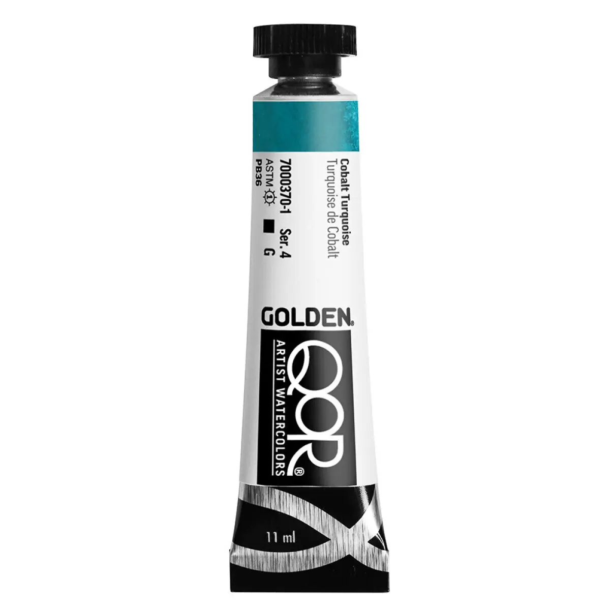 Akvarelová barva QoR 11ml – 370 Cobalt Turquoise