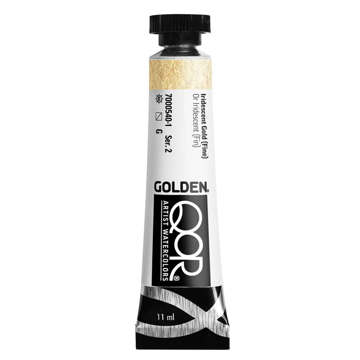 Akvarelová barva QoR 11ml – 540 Iridescent Gold (Fine)