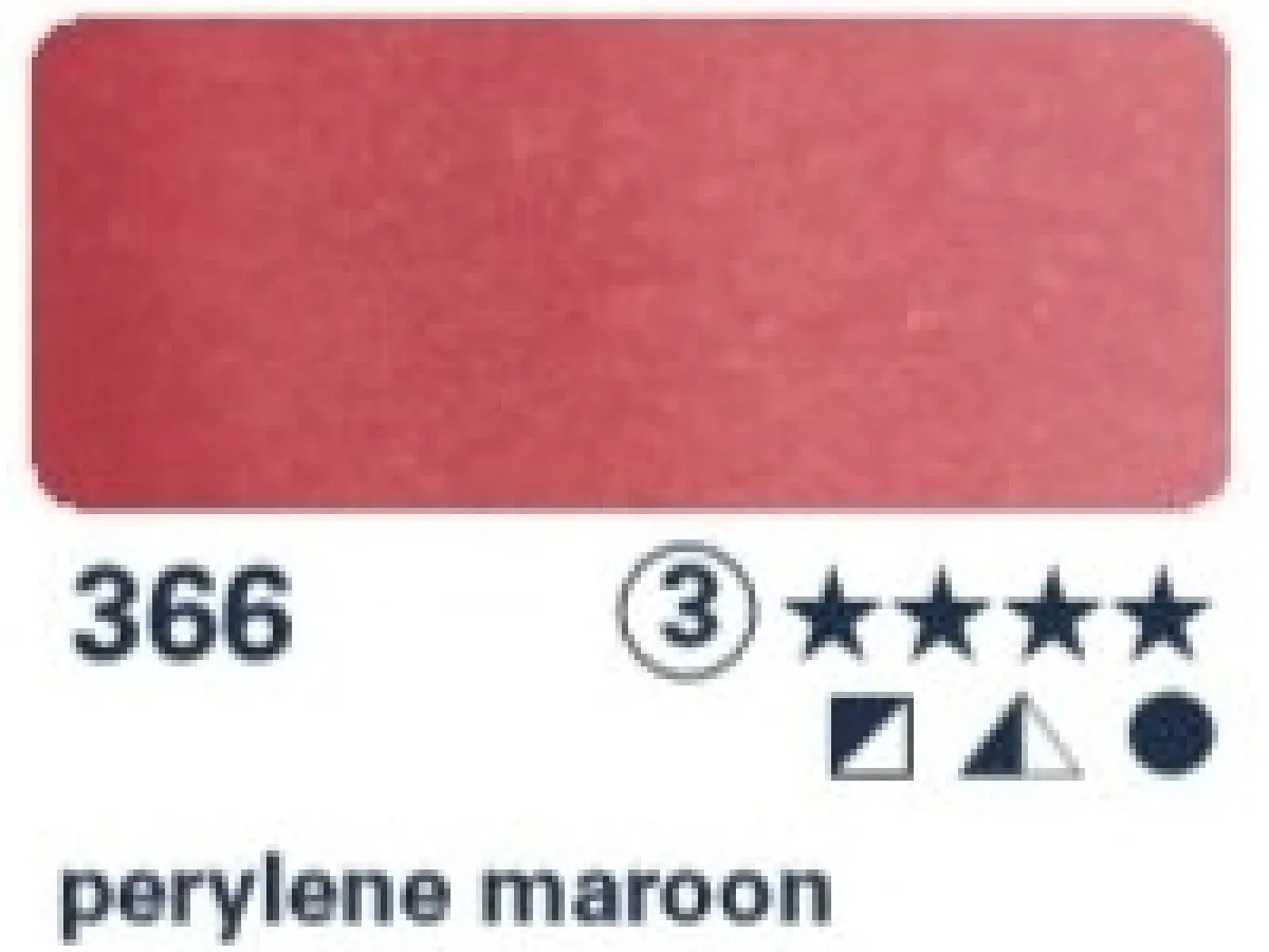 Akvarelová barva Horadam 1/2 – 366 perylene maroon